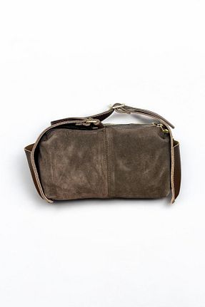 کیف دوشی قهوه ای زنانه جیر Mevo - کد 894900950