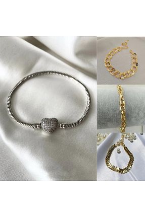 دستبند استیل (فولاد) طوسی استیل (فولاد) Meyras Touch - کد 894884941