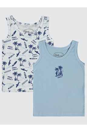 رکابی آبی بچه گانه بدون آستین Civil Boys - کد 894888277