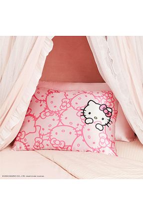 روکش بالش صورتی ابریشم Kitsch - کد 894913509