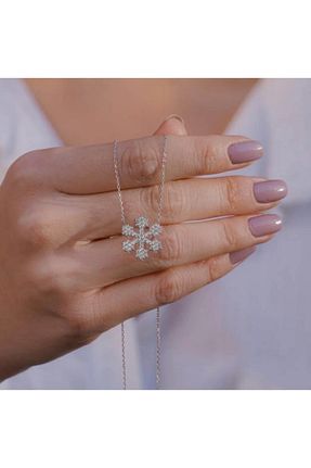 گردنبند نقره طوسی زنانه 925 عیار MODA925 - کد 894934711