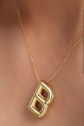 گردنبند طلا طلائی زنانه 14 عیار K KRAFTIVA JEWELRY - کد 896511636