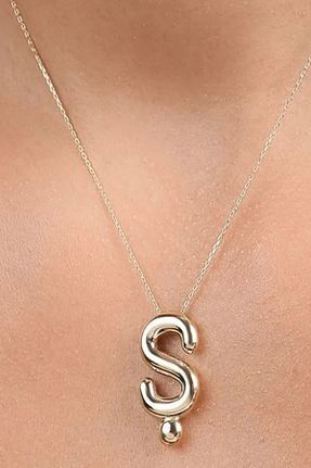 گردنبند طلا طلائی زنانه 14 عیار K KRAFTIVA JEWELRY - کد 896514786