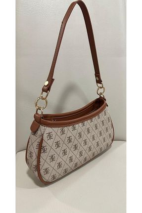 کیف دوشی بژ زنانه چرم مصنوعی RumyaCollection - کد 894944765