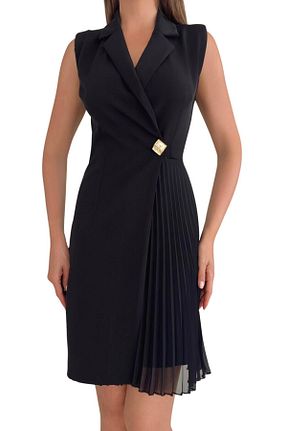 لباس مشکی زنانه بافتنی Moda Amore - کد 896516169