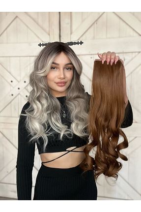 کلاه گیس قهوه ای زنانه Suzan Peruk - کد 897257483