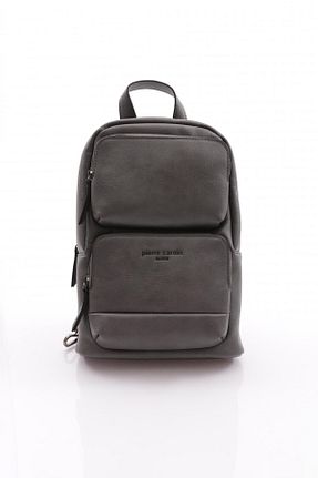کیف دوشی طوسی مردانه چرم مصنوعی Pierre Cardin - کد 854905702