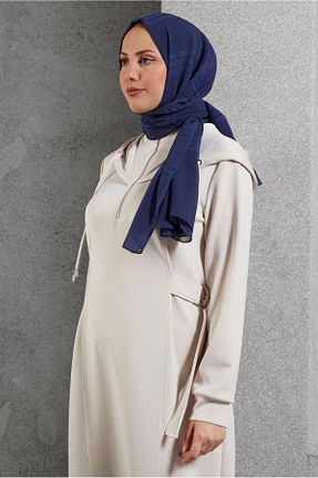 شال سرمه ای زنانه پلی استر Alvina - کد 895044084