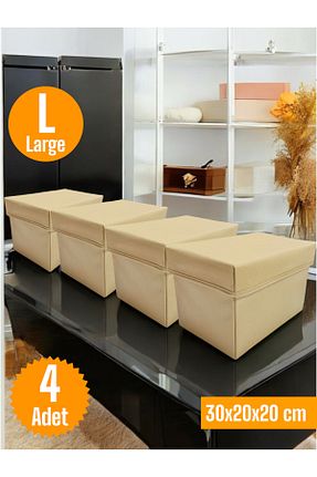 نظم دهنده کمد بژ پارچه Balkan Room - کد 895059143