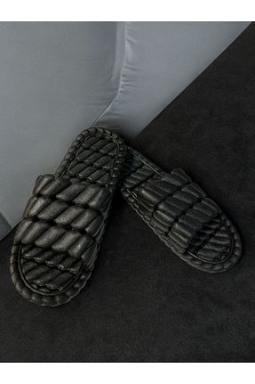 دمپائی مشکی مردانه EVA inox - کد 818870203