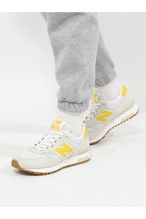کفش اسنیکر سفید زنانه بند دار New Balance - کد 895115771