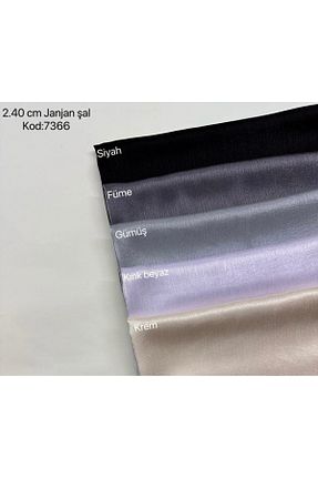 شال مشکی زنانه شیفون KROREN - کد 895125673