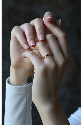 انگشتر طلا زرد مردانه 14 عیار Kuyumcum - کد 895132569