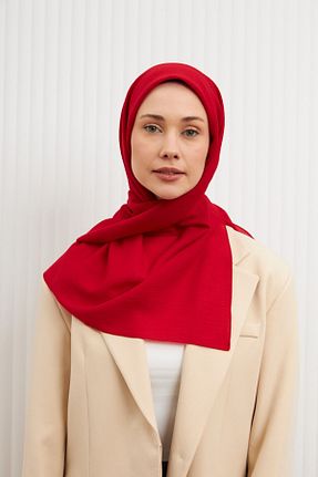 شال صورتی زنانه پنبه پلی استر MİRSOY SCARF - کد 895134373