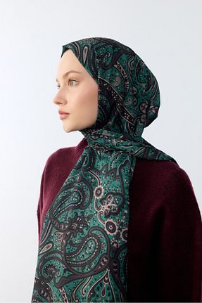 شال سبز مردانه پنبه پلی استر MİRSOY SCARF - کد 895142662
