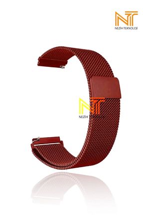 بند ساعت هوشمند زرشکی Nezih Case - کد 895149524