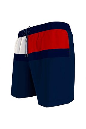 شلوارک ساحلی سایز بزرگ سفید مردانه Tommy Hilfiger - کد 820020759