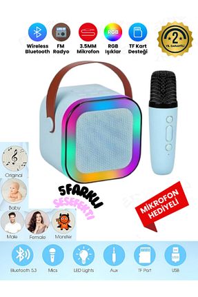 اسپیکر بلوتوث آبی Teknoloji Gelsin - کد 895174855