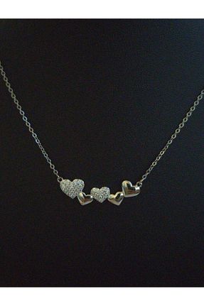 گردنبند استیل ( فولاد ) طوسی زنانه استیل (فولاد) celisia - کد 895172360