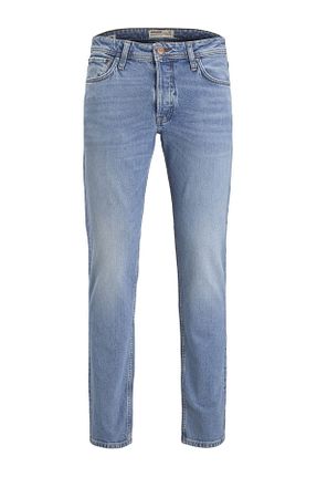 شلوار جین آبی مردانه پاچه تنگ Jack & Jones - کد 327221684