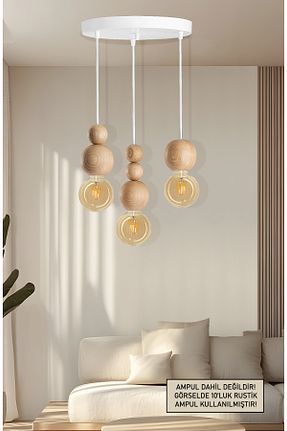 لوستر رنگی چوب EFLIGHTDESIGN - کد 895139890
