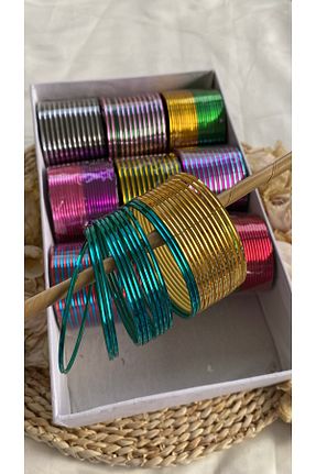 دستبند جواهر زرد زنانه فلزی Home - کد 895176409