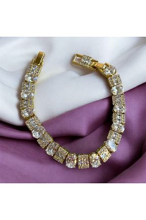 دستبند استیل (فولاد) طلائی زنانه استیل (فولاد) XUPING JEWELRY - کد 895204570