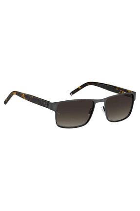 عینک آفتابی قهوه ای مردانه 57 Tommy Hilfiger - کد 701534841