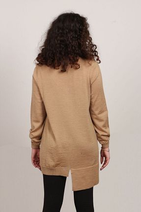 پلیور بژ زنانه ساده Nuvv Collection - کد 895210860
