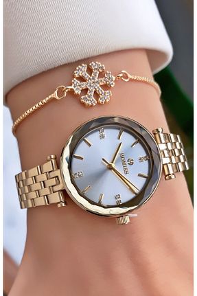 ساعت مچی طلائی زنانه 31-35 میلی متر Homies - کد 895212903