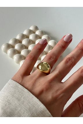 انگشتر استیل (فولاد) رنگی زنانه روکش نقره Ressia - کد 894072508