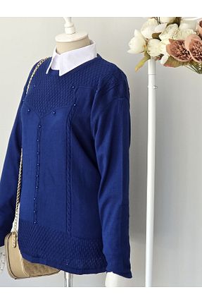 بلوز سرمه ای زنانه تریکو ENDAMIM - کد 895219825