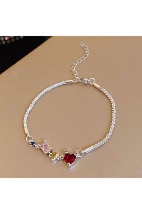 دستبند جواهر طوسی زنانه زیرکن MehvesCollection - کد 895219599