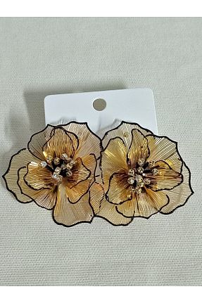 گوشواره جواهر مشکی زیرکن mos&more - کد 895223809