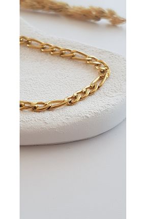 گردنبند استیل ( فولاد ) طلائی زنانه استیل (فولاد) JOC - کد 895240713