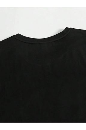 تیشرت مشکی زنانه اورسایز qubo sportswear & company - کد 895287419