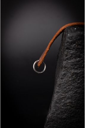 گوشواره استیل (فولاد) متالیک مردانه استیل ضد زنگ Piercing Market Steel & Silver - کد 770070732