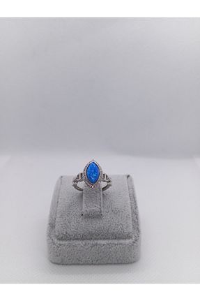 انگشتر نقره سفید زنانه عقیق Kjewelry - کد 895289704