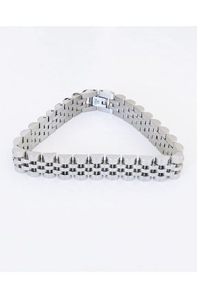 دستبند استیل (فولاد) طوسی زنانه استیل (فولاد) Kafdağı HOME - کد 895291913