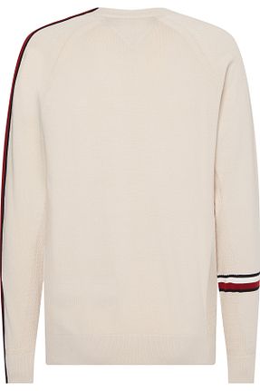 پلیور بژ مردانه ساده Tommy Hilfiger - کد 896722316