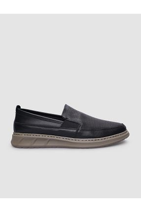 کفش کژوال مشکی مردانه چرم خالص Cabani - کد 837925985
