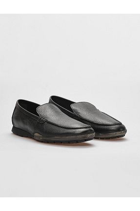 کفش کژوال مشکی مردانه چرم خالص Cabani - کد 796409614