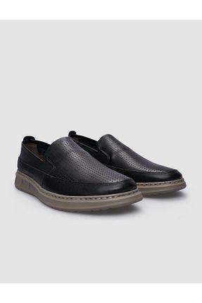 کفش کژوال مشکی مردانه چرم خالص Cabani - کد 837925985