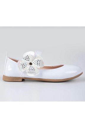 بابت سفید بچه گانه چرم لاکی Merli&Rose - کد 895356571