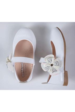 بابت سفید بچه گانه چرم لاکی Merli&Rose - کد 895356571