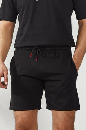 شلوارک و برمودا مشکی زنانه اسلیم berfmoda - کد 895419439