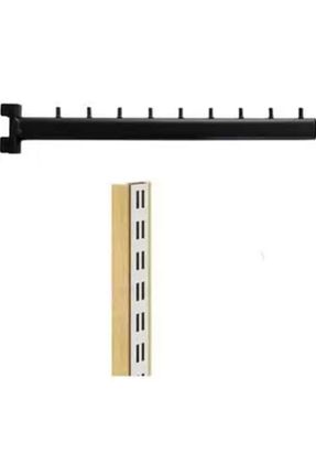چوب لباسی مشکی فلزی AYYILDIZ RAF - کد 895446427