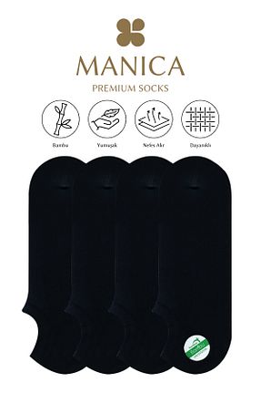 جوراب مشکی مردانه بامبو MANICA - کد 895463746