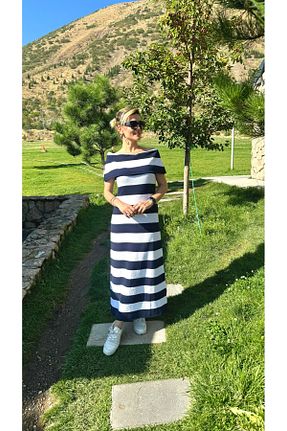 لباس سرمه ای زنانه تریکو Butik - کد 896816796