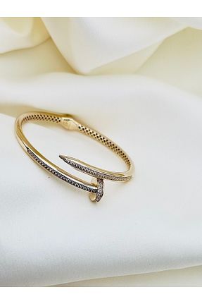 النگو زرد زنانه 14 عیار Adel Gold - کد 895459615